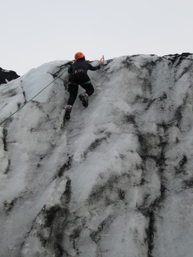 Ice climbing